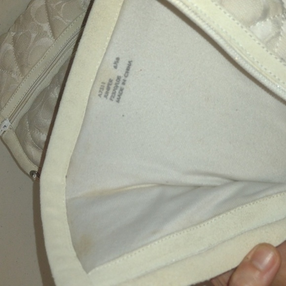 Coach Suede Juniper Boots winter quilted boots size6.5 - Picture 10 of 12